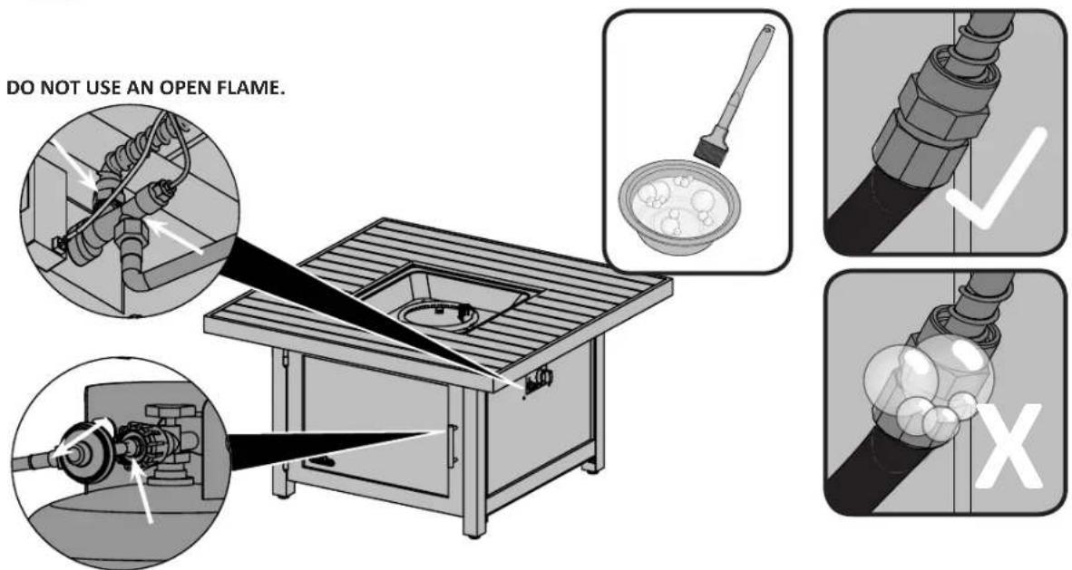 Napoleon HAMP2GY - Leak Testing Instructions - 6