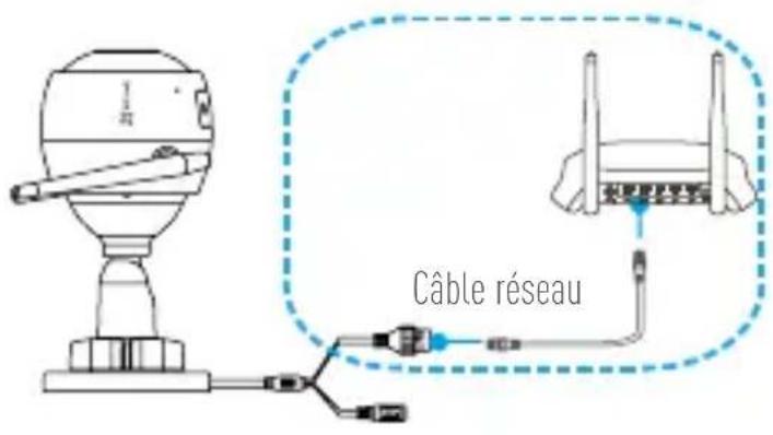 EZVIZ C3WN - Mise en place de laamera - 4