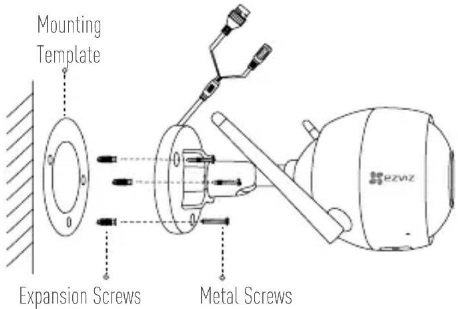 EZVIZ C3WN - Installing the Camera - 1