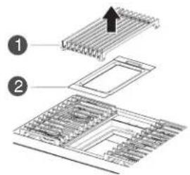 JENN-AIR JGRP536HM - Oter la grille du grill et le deflecteur. - 1
