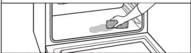 JENN-AIR JGRP536HM - Wipe out loose soil. - 1