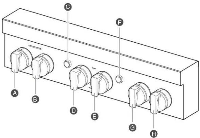 JENN-AIR JGRP536HM - BOUTONS DE COMMANDE - 1
