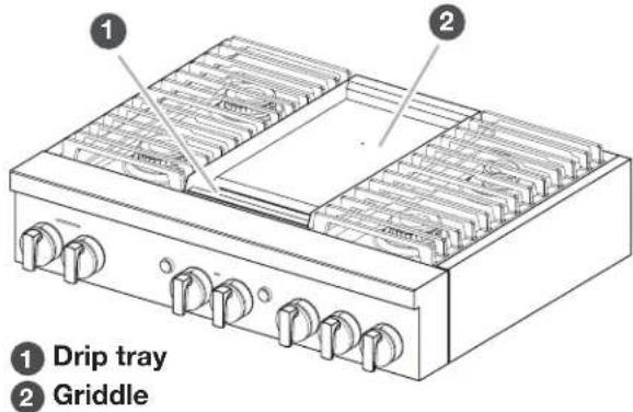 JENN-AIR JGRP536HM - CHROME ELECTRIC GRIDDLE (on some models) - 1