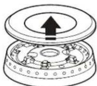 JENN-AIR JGRP536HM - SEATED SURFACE BURNERS - 1