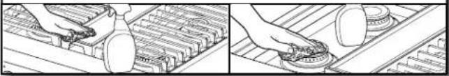 JENN-AIR JDRP436HL - GRILLES ET CHAPEAUX ÉMAILLÉS - 1