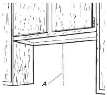 JENN-AIR JXU9136HP - Determine Wiring Hole Location - 1