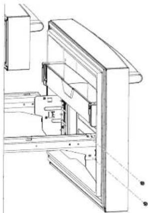 GE CVE28DM5NS5 - RETIRE EL CAJON DEL FREEZER - 1