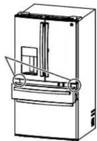 GE CVE28DM5NS5 - ACIER INOXYDABLE - Directives pour nettoyer les surfaces extérieures, les poignées de porte et les garnitures - 3