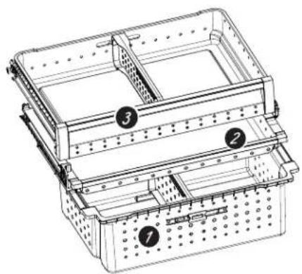 GE CVE28DM5NS5 - Canasta y Cajón del Freezer - 1
