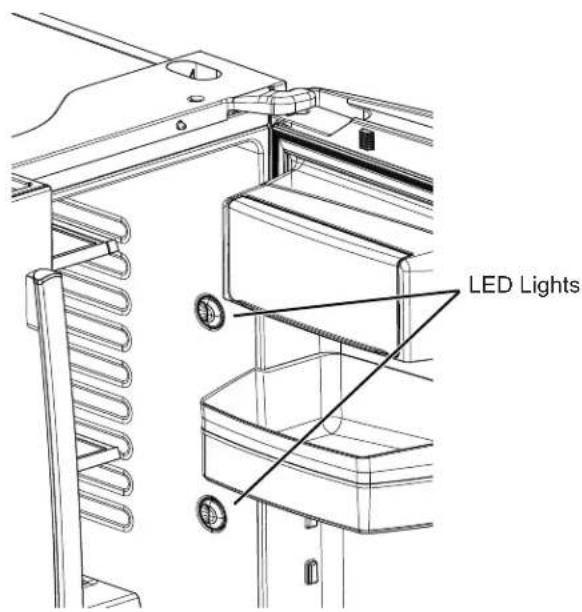 GE CVE28DM5NS5 - Luces del Refrigerador (LEDs) - 1