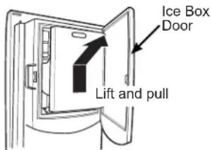 GE CVE28DM5NS5 - Ice Bucket and Dispenser - 1