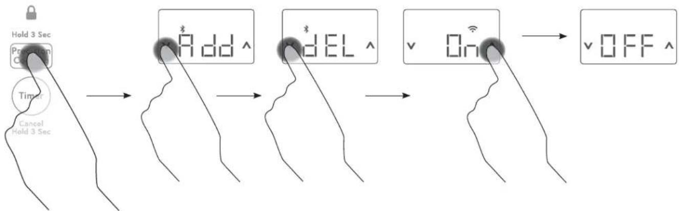 GE CHP95362MSS - Turning Off the Wi-Fi - 1