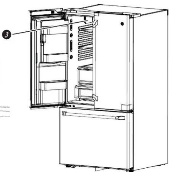 GE CYE22TP3MD1 - Ice/water filter - 3