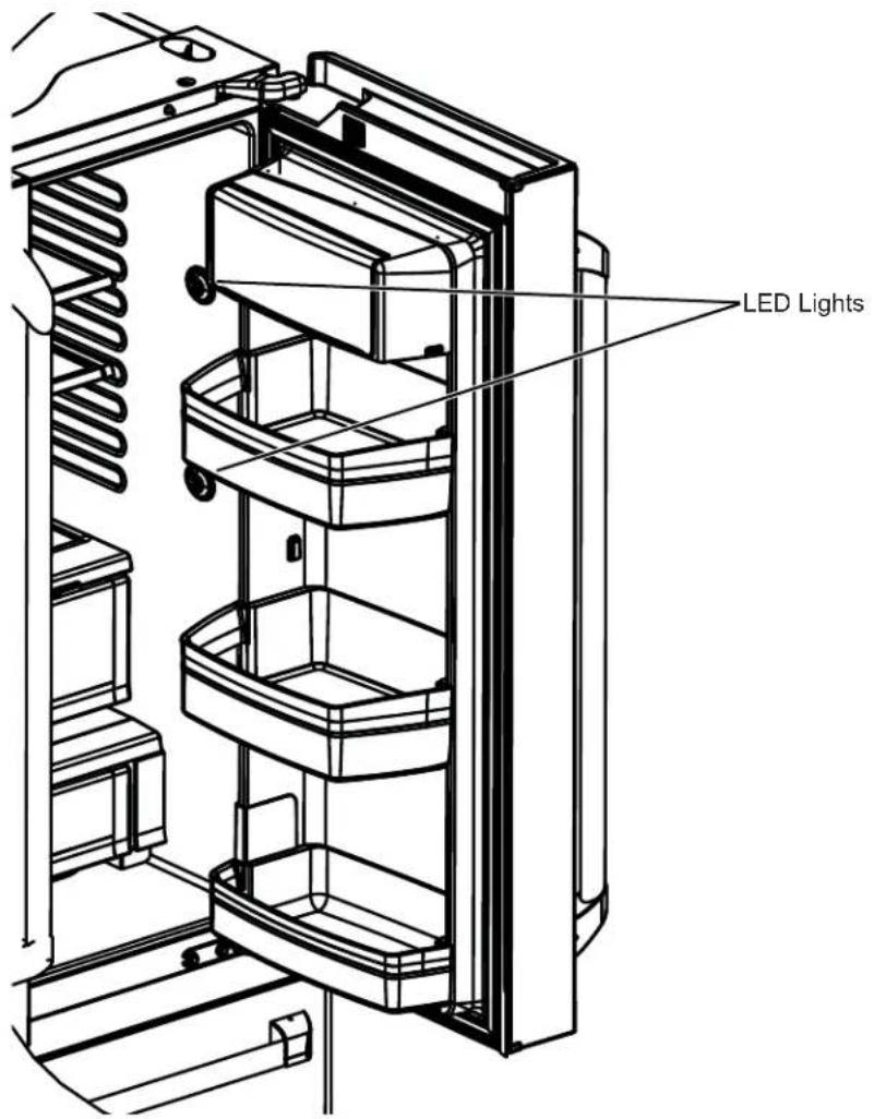 GE CYE22TP3MD1 - Refrigerator Lights (LEDs) - 1