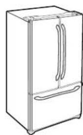 GE CYE22TP3MD1 - NIVELACION DE LAS PATAS DEL REFRIGERADOR - 2