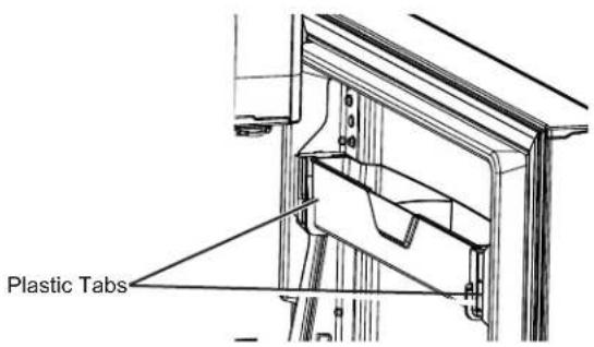 GE CYE22TP3MD1 - Non-Adjustable Bin in the Freezer - 1
