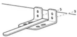 GE CYE22TP3MD1 - LOCATING THE ANTI-TIP FLOOR BRACKET (cont.) - 3
