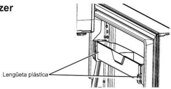 GE CYE22TP3MD1 - Recipiente No Ajustable en el Freezer - 1