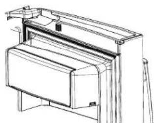 GE CYE22TP3MD1 - Non-Adjustable Dairy Bin* - 1