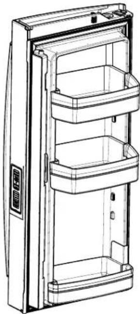 GE CYE22TP3MD1 - Modèles sans distributeur (porte gauche) - 1