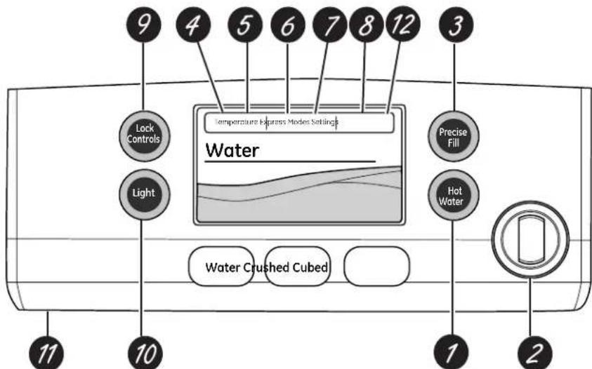 GE CYE22TP3MD1 - Control Style A, External Controls CFE/CYE Models - 1