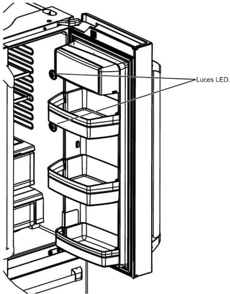 GE CYE22TP3MD1 - Luces del Refrigerador (LEDs) - 1