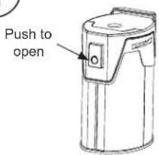 GE CFE28TP4MW2 - Load Keurig K-Cup into brewer. - 1
