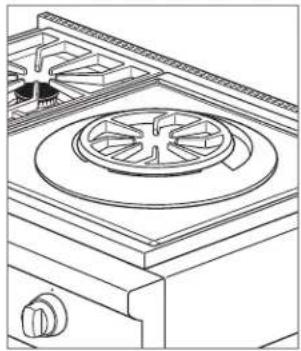 WOLF SRT366 - WOK BURNER GRATE - 1
