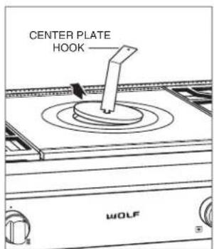 WOLF SRT484WLP - CENTER PLATE - 1