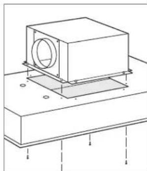 WOLF VC48W - RETRAIT DU BOITIER DU VENTILATEUR - 1