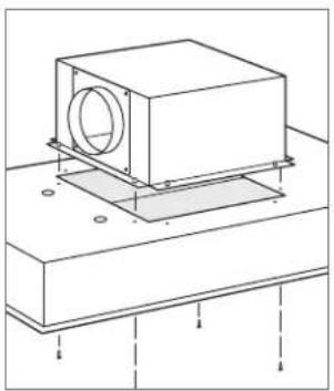 WOLF VC48W - RETRAIT DU BOITIER DU VENTILATEUR - 1