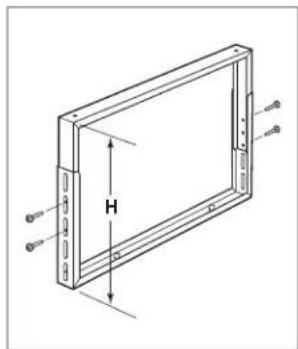 WOLF VC48W - Supports de montage - 1
