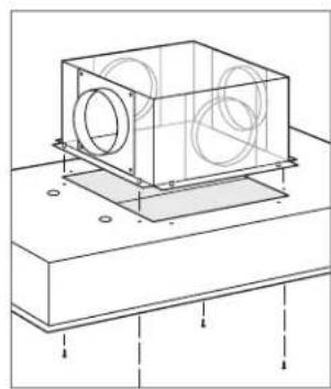 WOLF VC48W - INSTALLATION DU VENTILATEUR - 2
