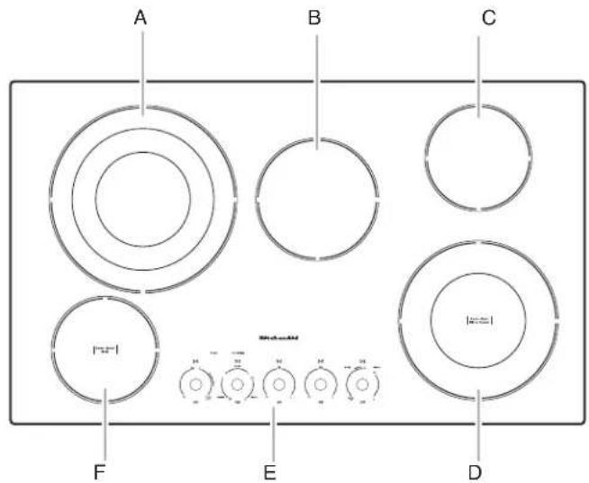 KITCHENAID KCES556HBL - PARTS AND FEATURES - KNOB CONTROLS - 8