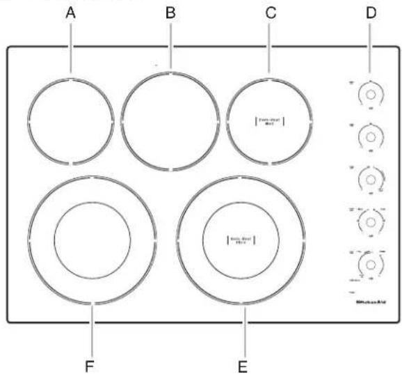 KITCHENAID KCES556HSS - PARTS AND FEATURES - KNOB CONTROLS - 6