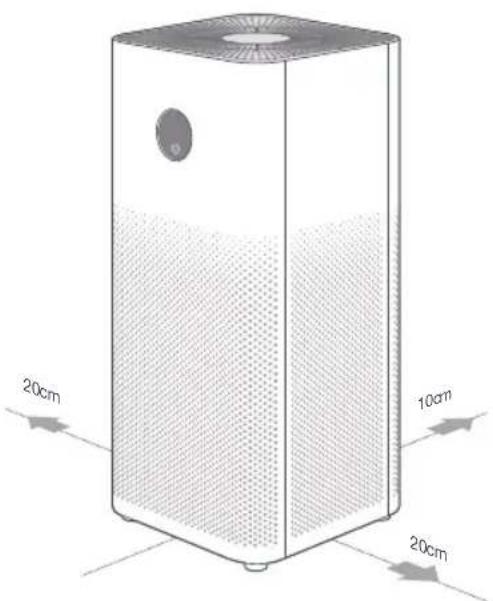 Xiaomi Mi Air Purifier 3H - Vorsichtsmaßnahmen - 4