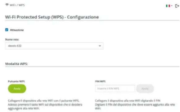 DEVOLO Magic 2 WiFi next - Attivazione della crittografia WPS - 1
