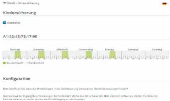DEVOLO Magic 2 WiFi next - 4.4.6Kindersicherung - 2