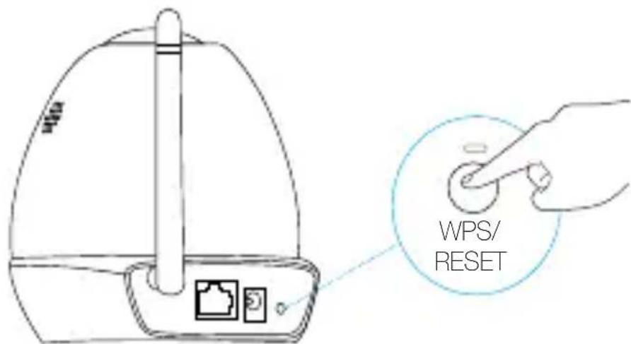 TP-LINK NC450 - WPS/RESET-painikkeen käyttäminen - 1