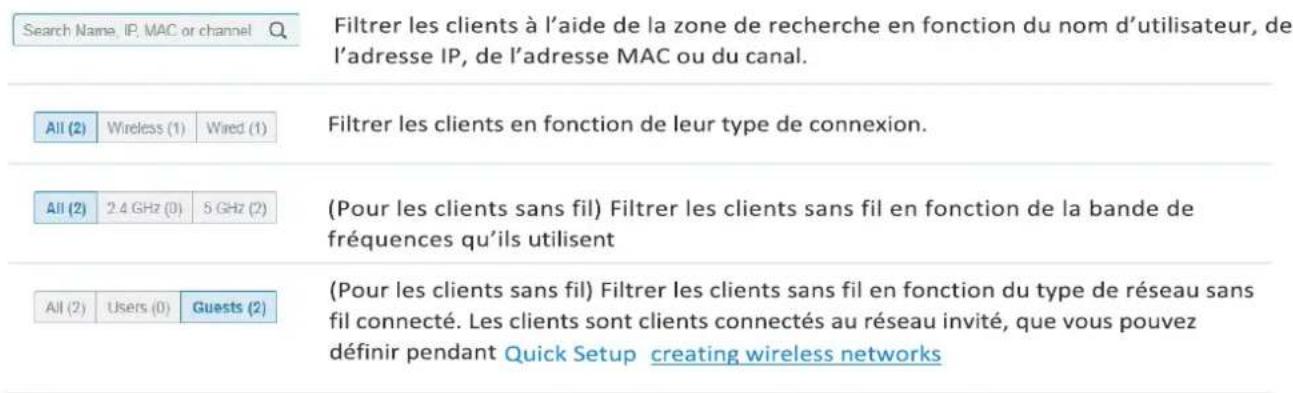 TP-LINK Omada EAP115Wall - - Filtrer les clients - 1