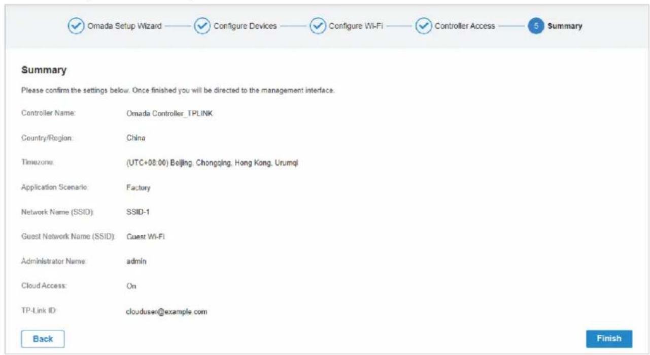 TP-LINK Omada EAP115Wall - Effectuer les configurations de base - 6