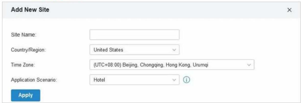 TP-LINK Omada EAP115Wall - Créer un site à partir de zéro - 1