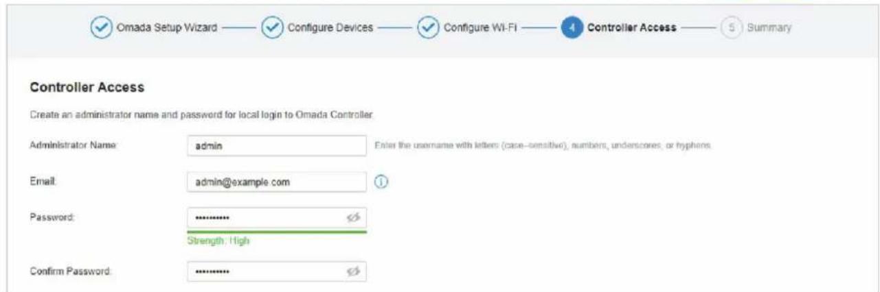TP-LINK Omada EAP115Wall - Effectuer les configurations de base - 4