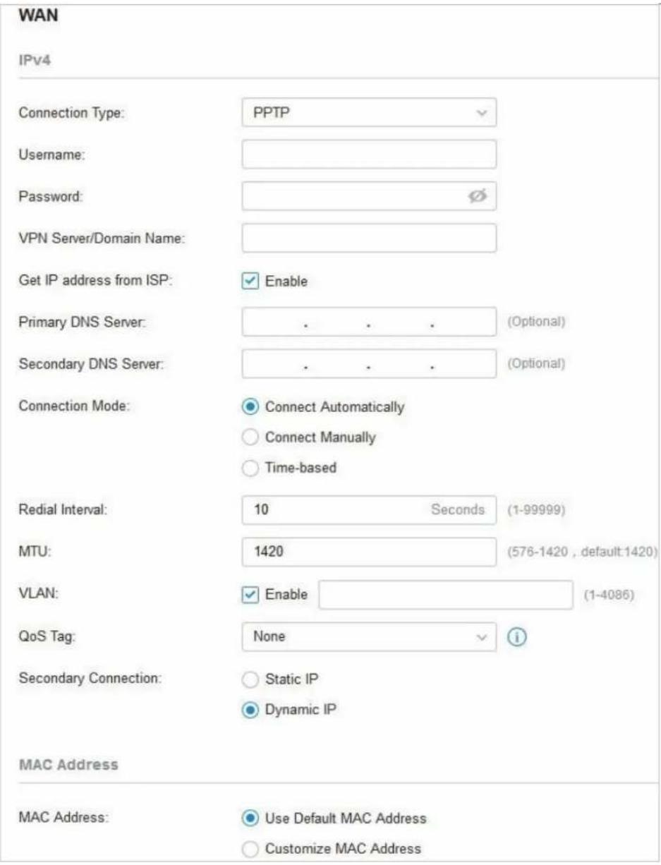 TP-LINK Omada EAP115Wall - IP statique - 5