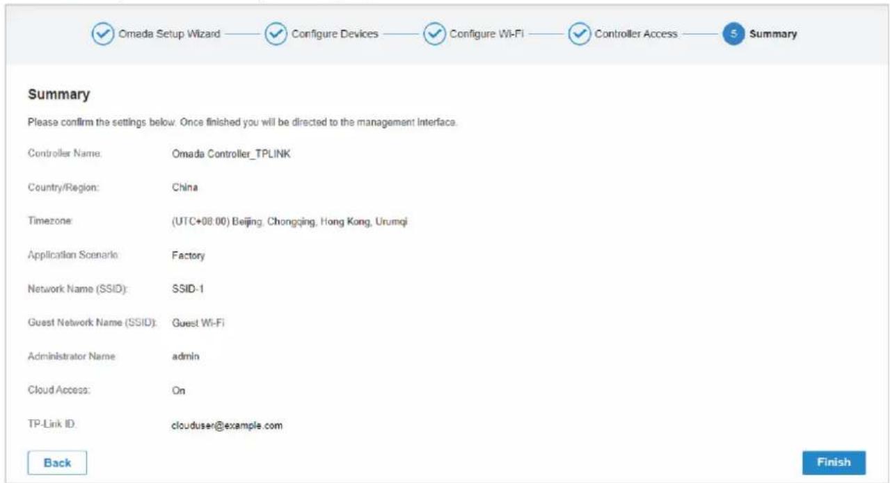 TP-LINK Omada EAP115Wall - Effectuer les configurations de base - 7