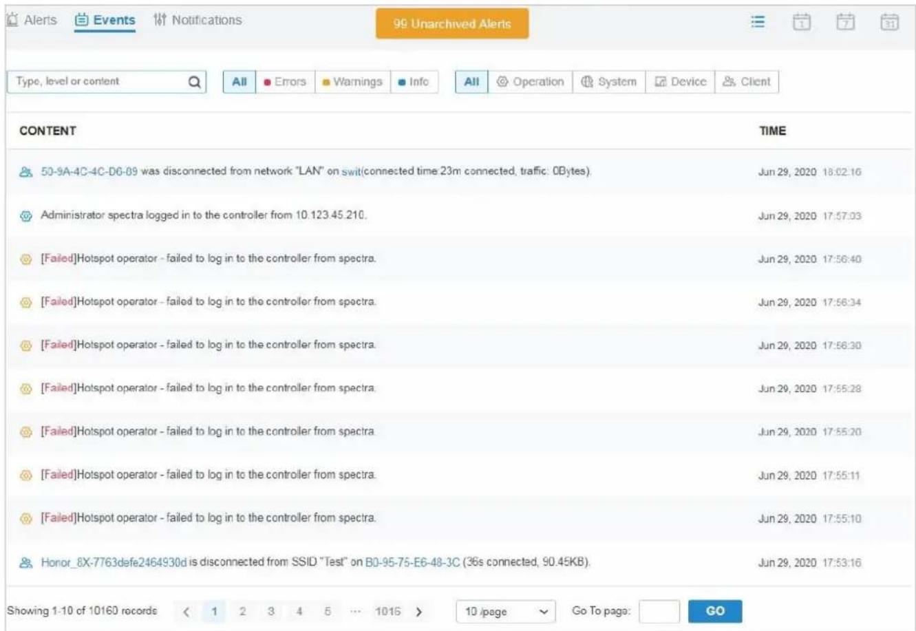 TP-LINK Omada EAP115Wall - Alertes - 10
