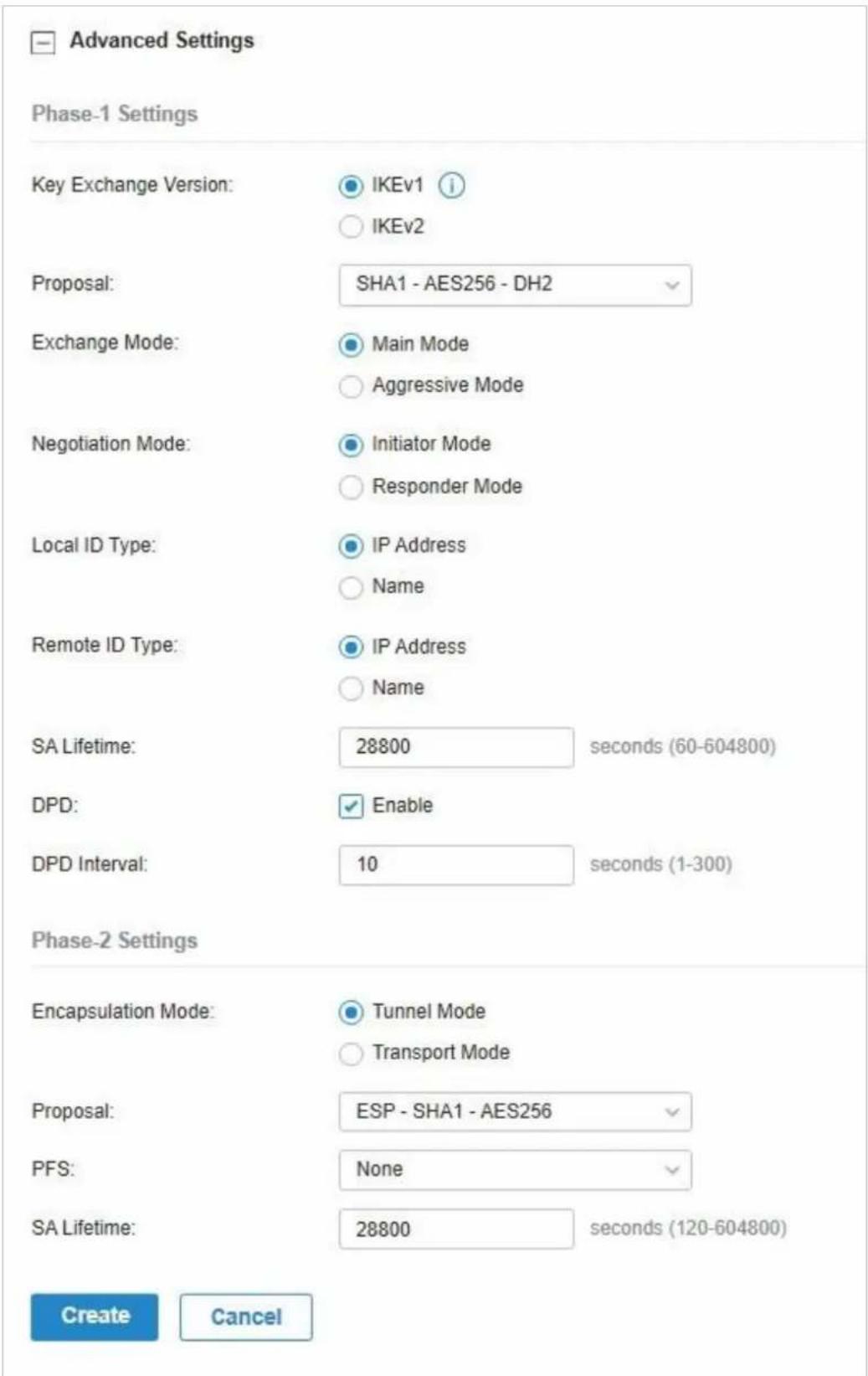 TP-LINK Omada EAP115Wall - - Configuration du VPN de site à site - 1
