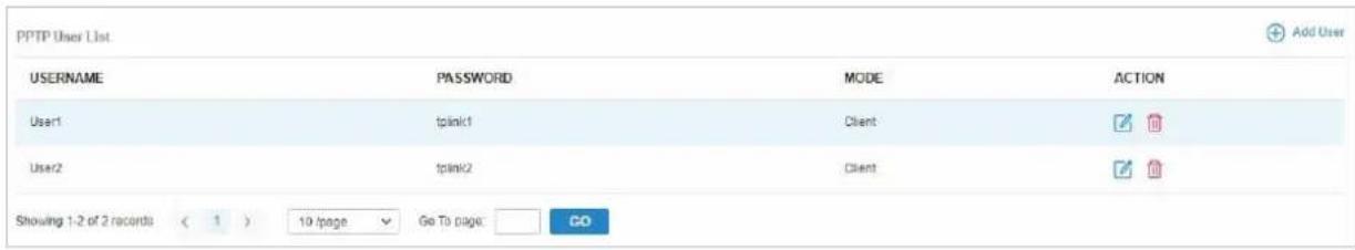 TP-LINK Omada EAP115Wall - - Configuration du VPN client-site - 9
