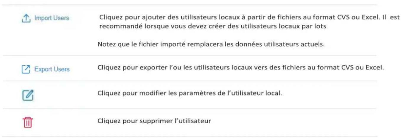 TP-LINK Omada EAP115Wall - Créez des comptes d'utilisateurs locaux à partir de fichiers. - 3