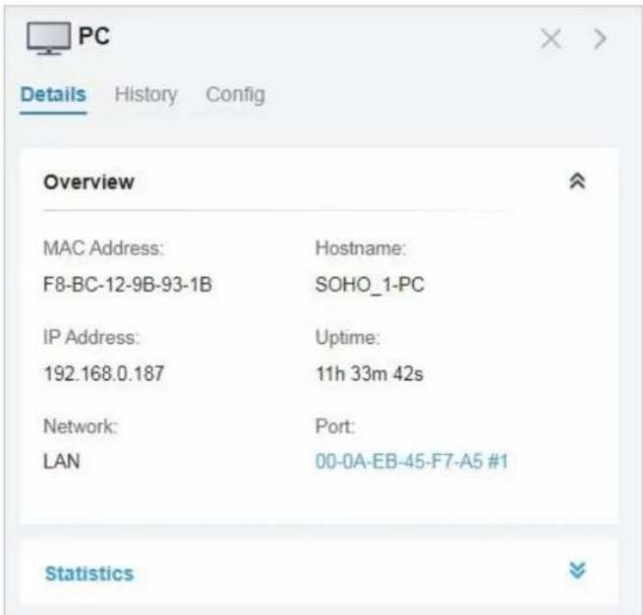 TP-LINK Omada EAP115Wall - Surveiller un seul client - 1